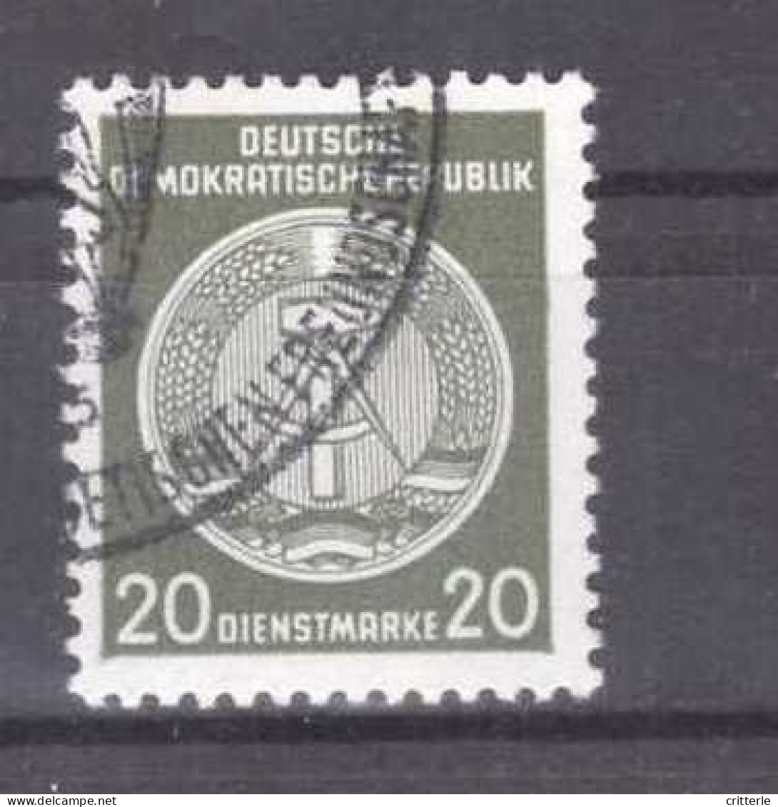 DDR Dienstmarke A Michel Nr. 8 Gestempelt - Used