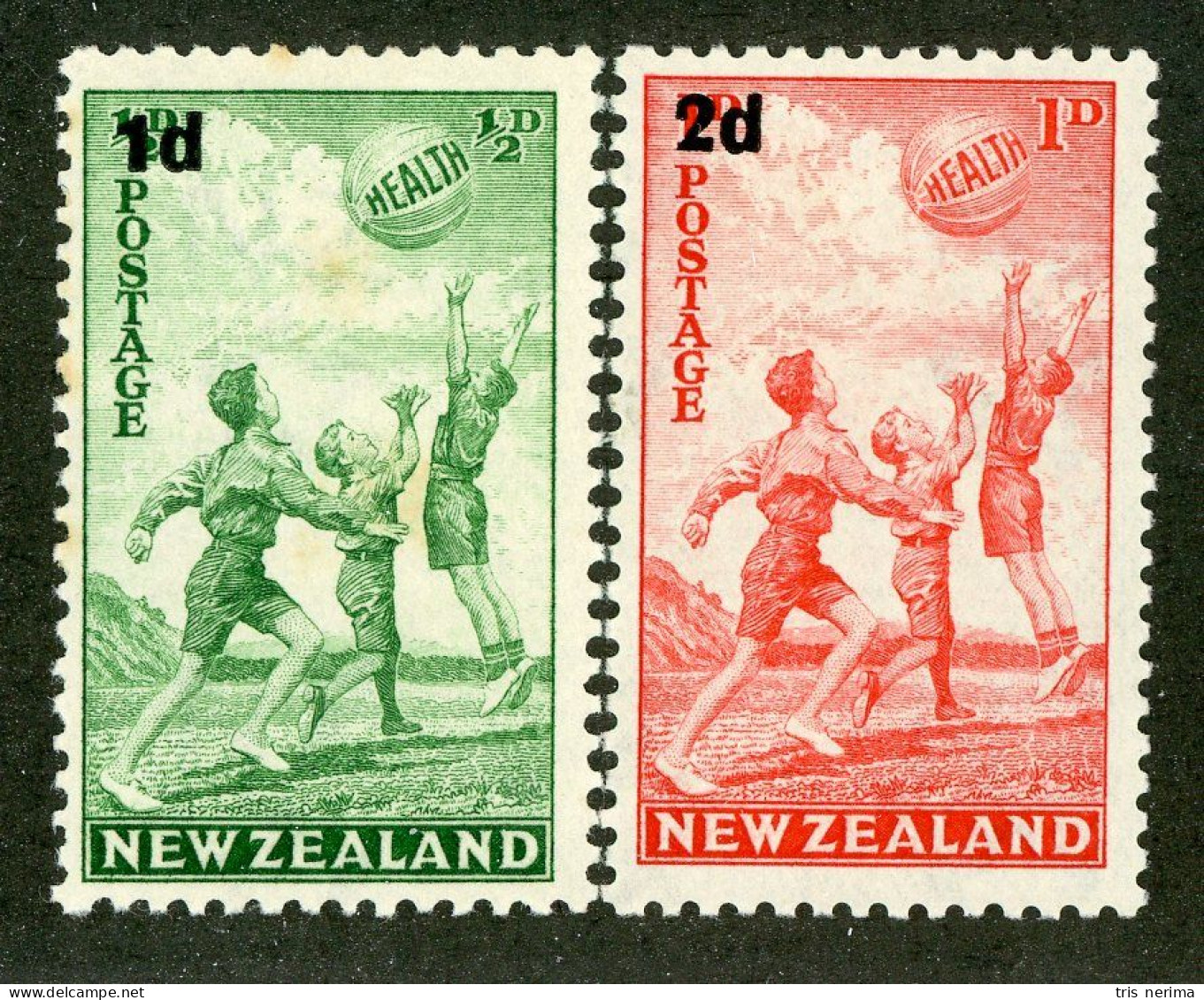 482 New Zealand 1939 Scott #B14/15 M* (Lower Bids 20% Off) - Neufs