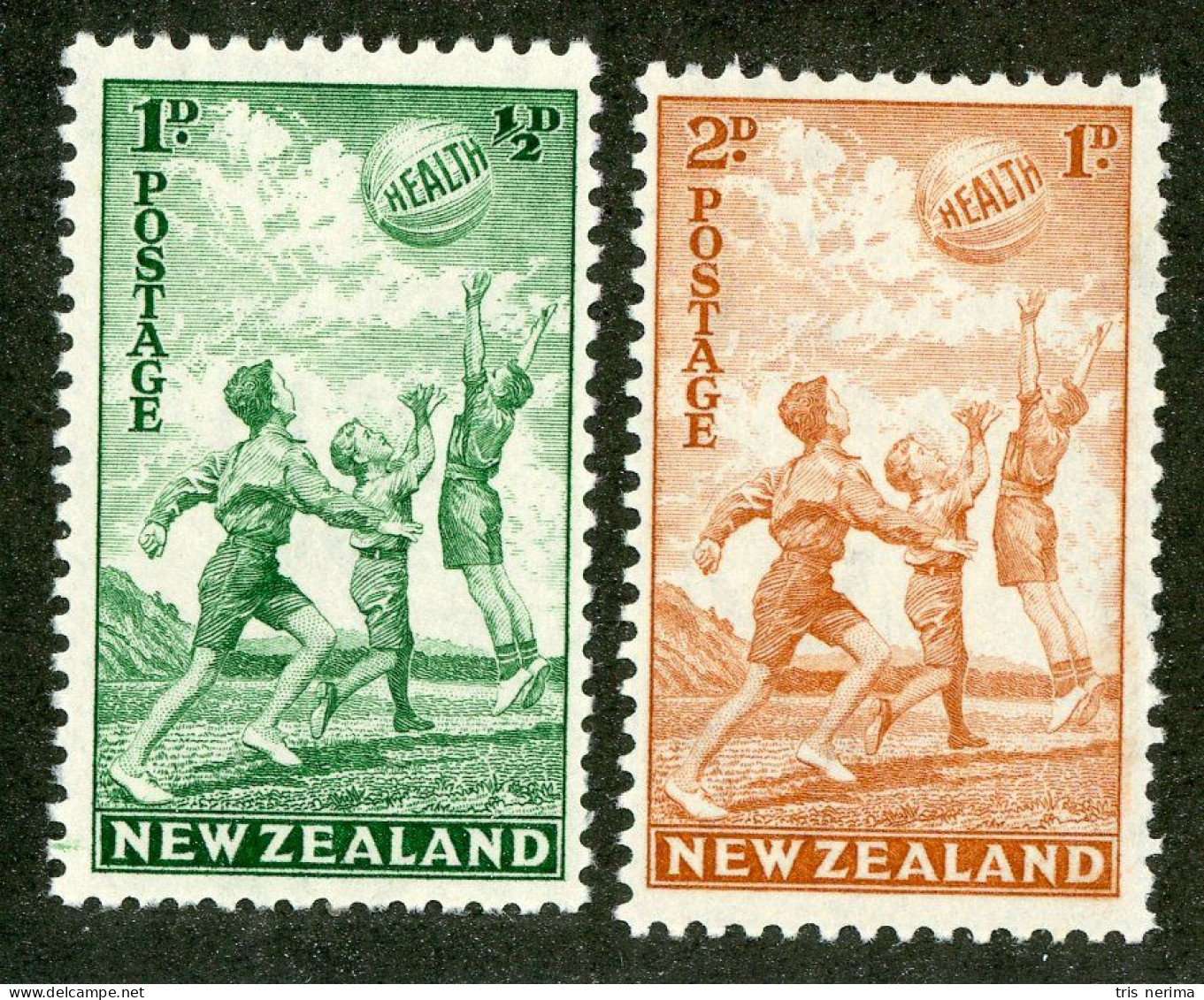 483 New Zealand 1940 Scott #B16/17 Mvlh* (Lower Bids 20% Off) - Nuevos