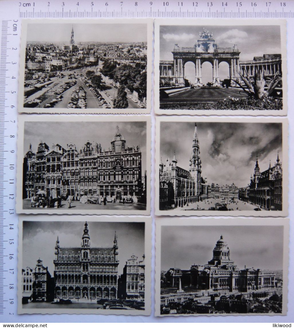 Brussels, Brussel, Bruxelles - 10 Small Cards - Sets And Collections