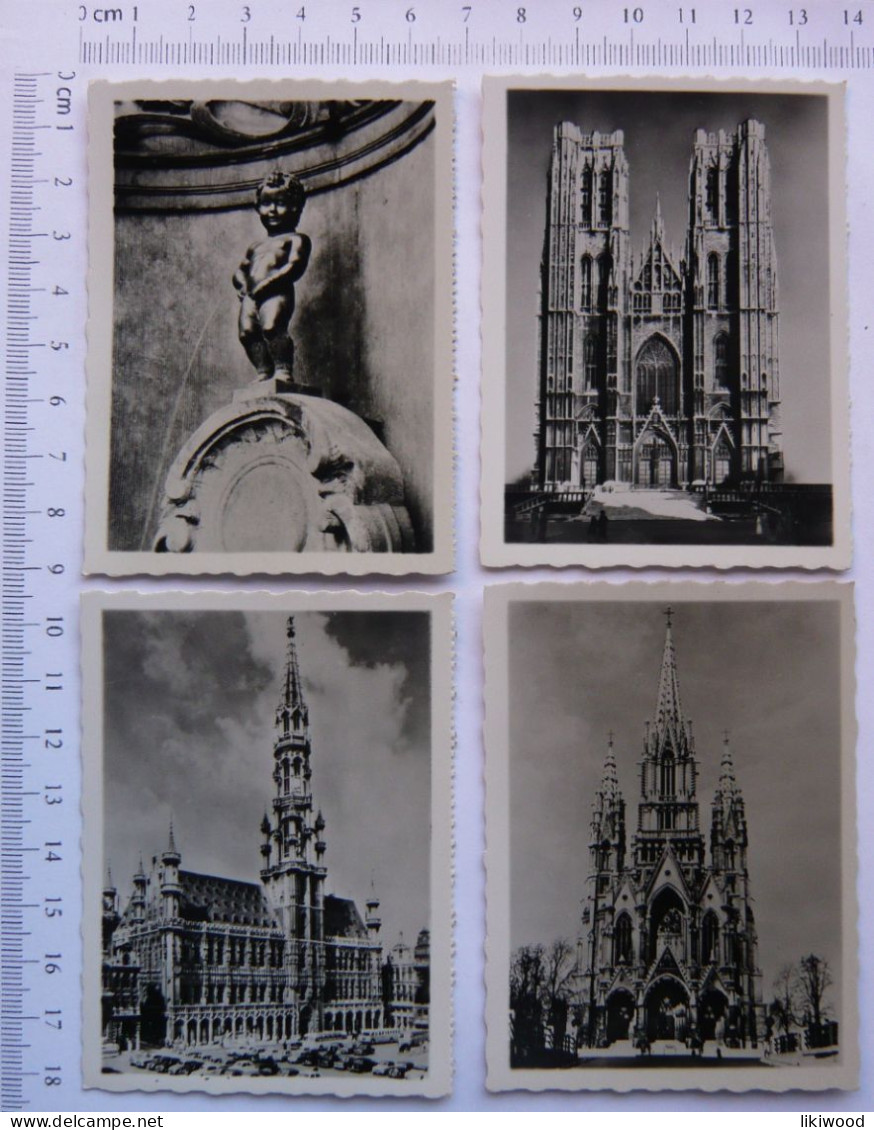 Brussels, Brussel, Bruxelles - 10 Small Cards - Loten, Series, Verzamelingen
