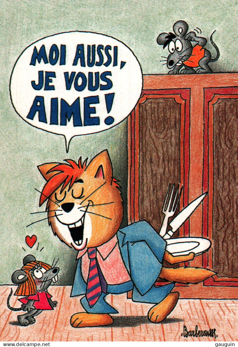 CPM - Illustration BARBEROUSSE - Carte Humoristique Vie De CHAT (souris) - Edition Dalix /N°6 - Barberousse