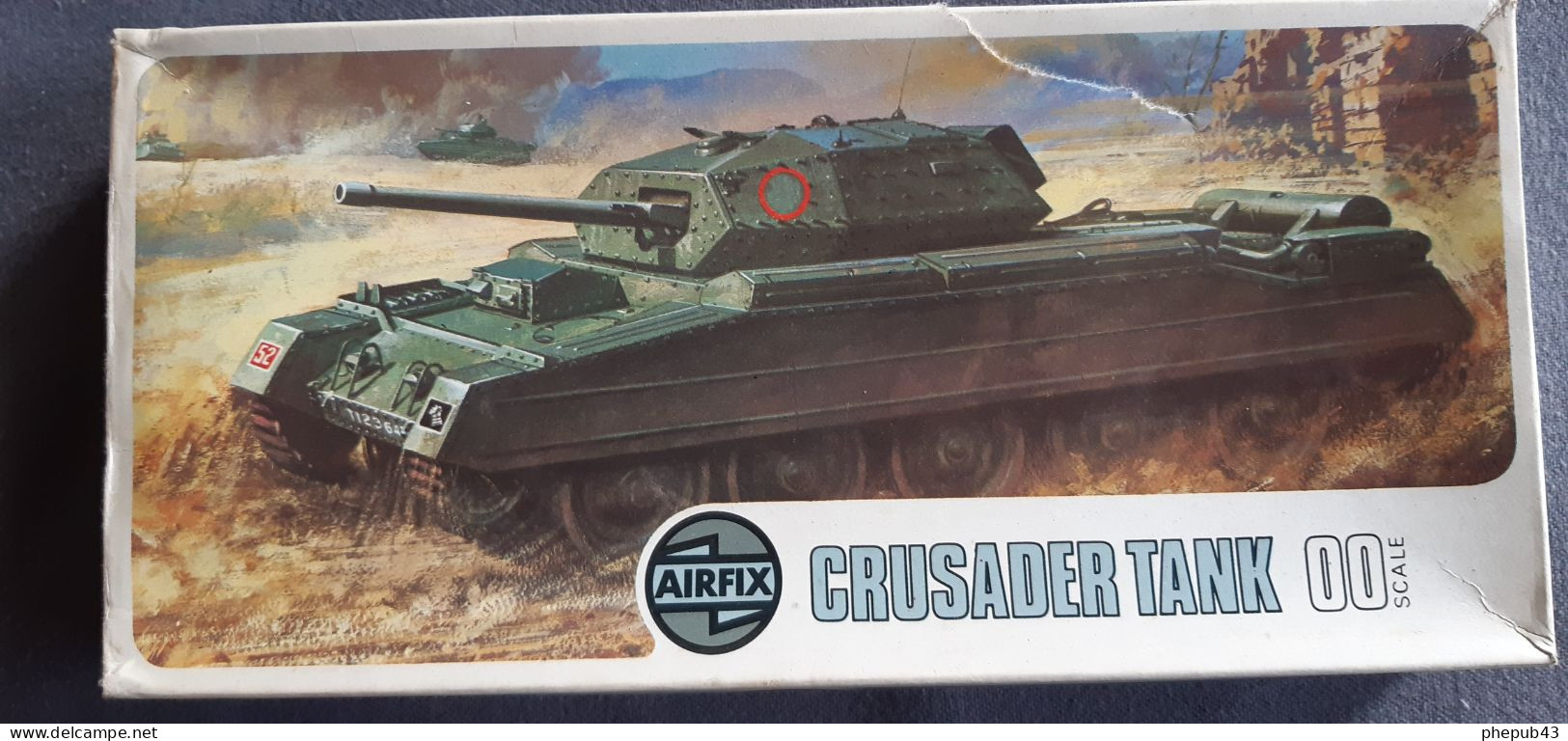 Crusader Tank MKII - Model Kit - Airfix (HO - 1/76) - Véhicules Militaires