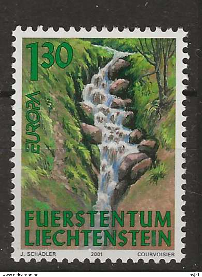 2001 MNH Liechtenstein Postfris** - 2001