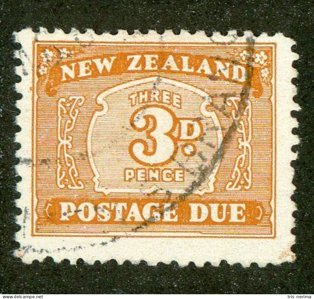 528 New Zealand 1945 Scott #J29 Used (Lower Bids 20% Off) - Postage Due