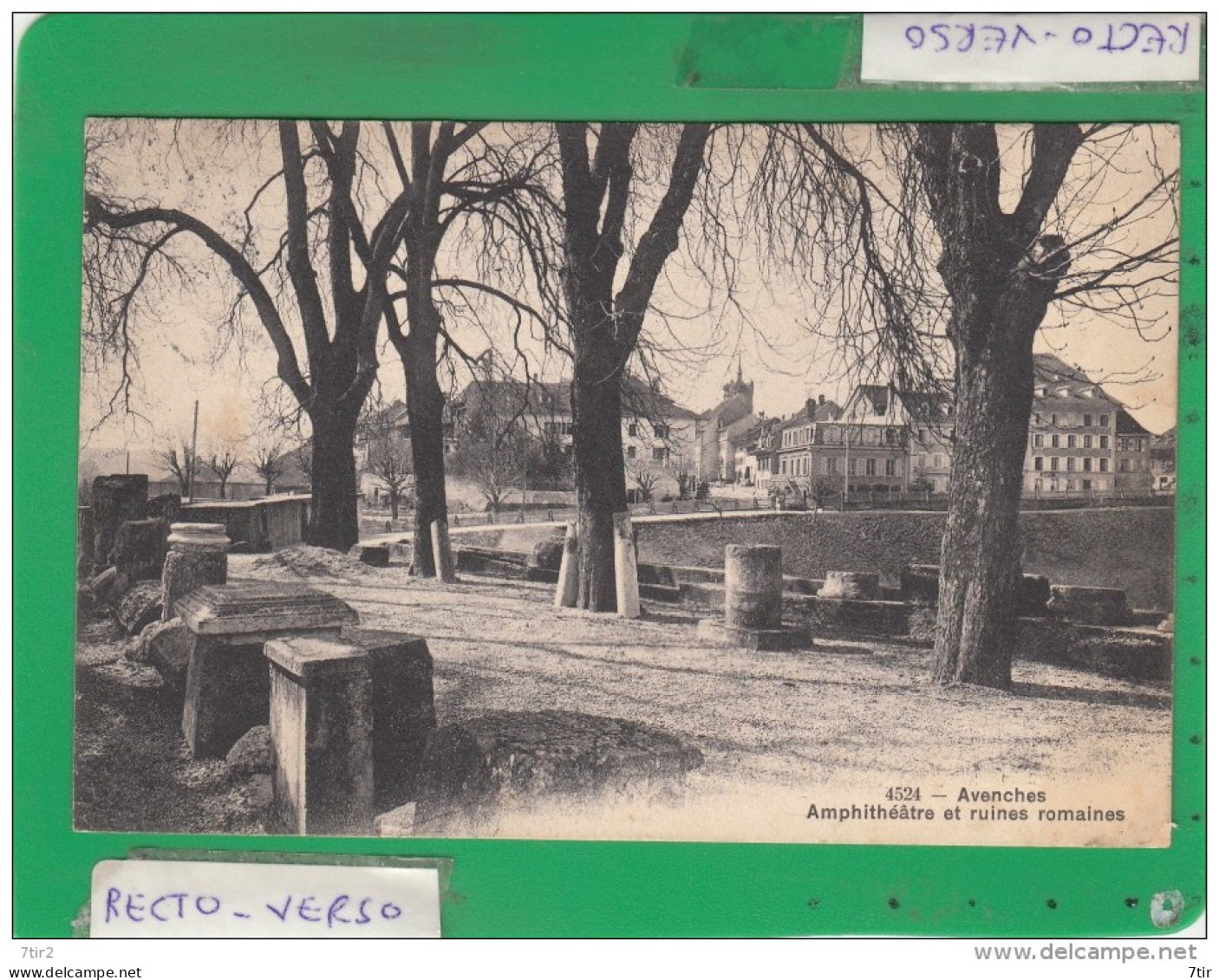 AVENCHES AMPHITHEATRE ET RUINES ROMAINES - Avenches