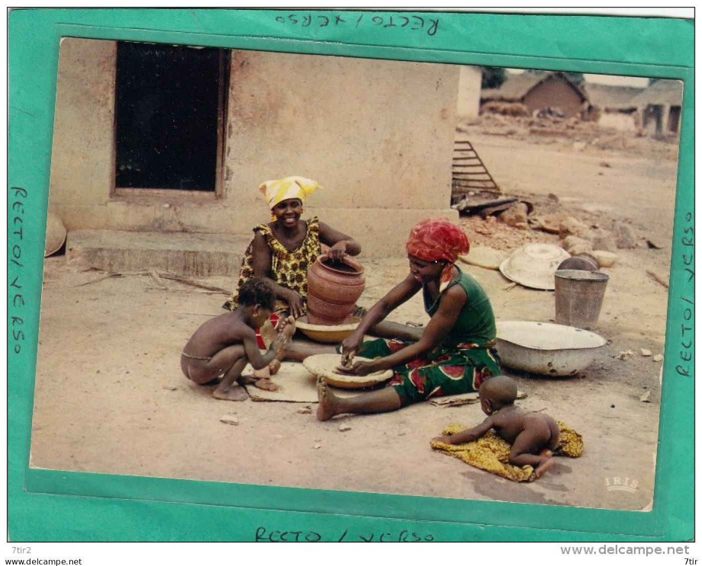 AFRIQUE EN COULEURS  POTERIE VILLAGEOISE - Non Classés