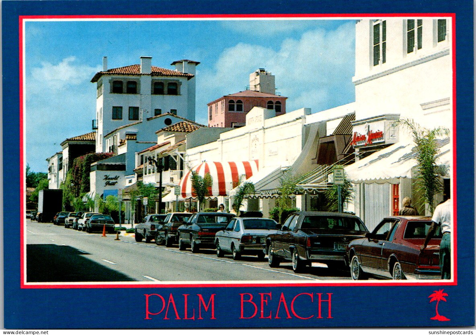 Florida Palm Beach Worth Avenue "Fifth Avenue Of The South" - Palm Beach