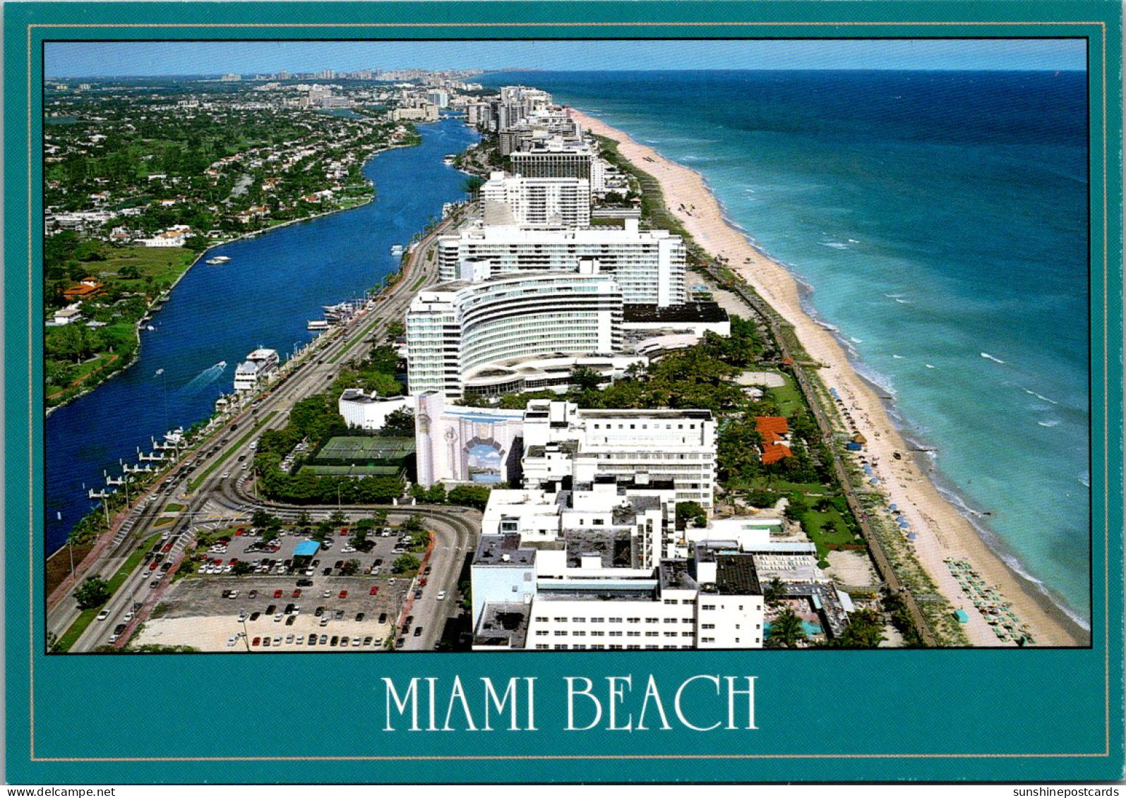 Florida Miami Beach Aerial View  - Miami Beach
