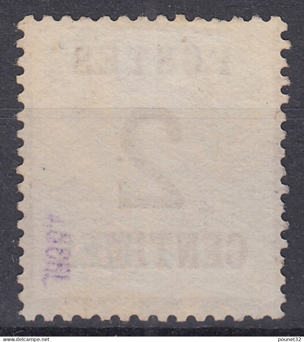 ALSACE LORRAINE : 2c BRUN-ROUGE N° 2b BURELAGE RENVERSE NEUF SANS GOMME - Unused Stamps