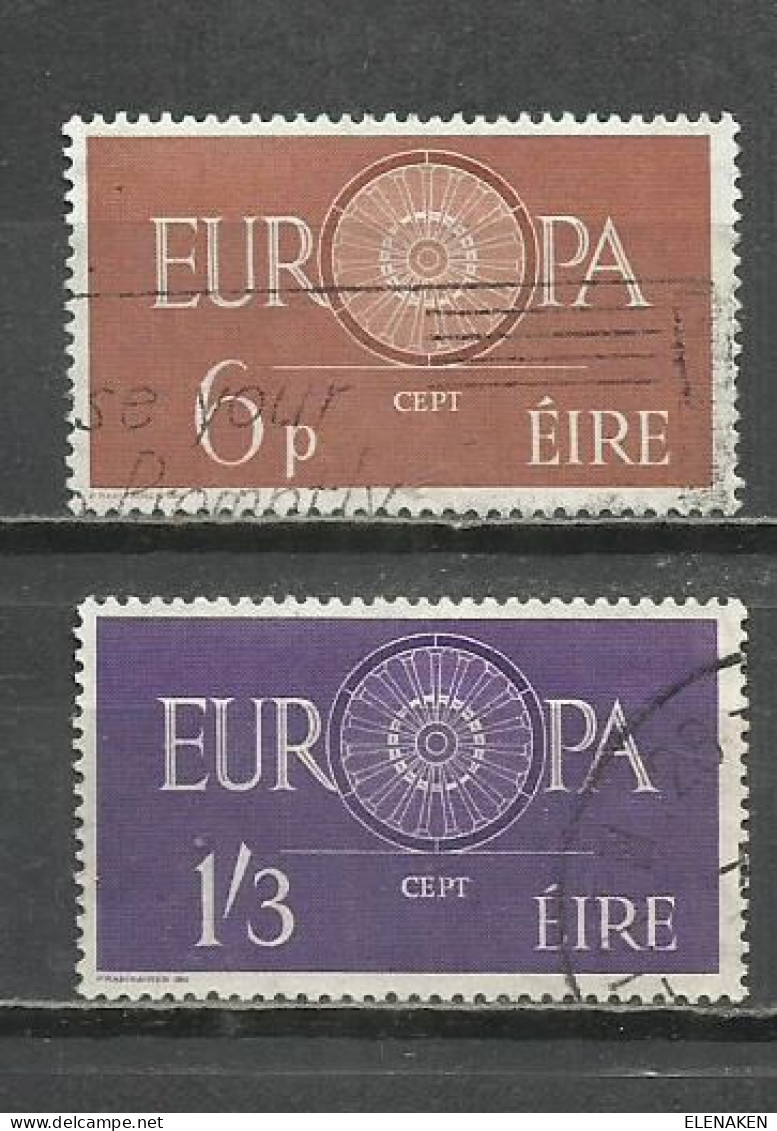 7073-SERIE COMPLETA IRLANDA EIRE EUROPA 1960 Nº 146/7 VALOR 24,00€ - Gebraucht