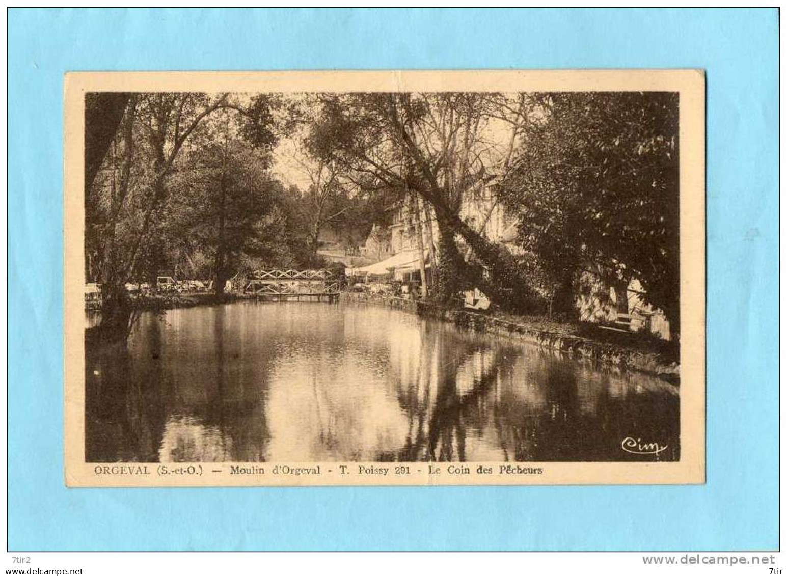 ORGEVAL Moulin D'Orgeval (état) - Orgeval