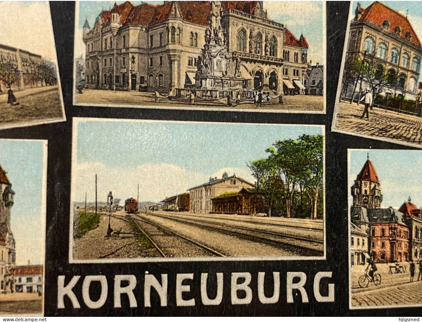 Austria Österreich Korneuburg Niederösterreich Bahnhof Bahn Hof Train Station Castle Burg 16912 Post Card POSTCARD - Korneuburg