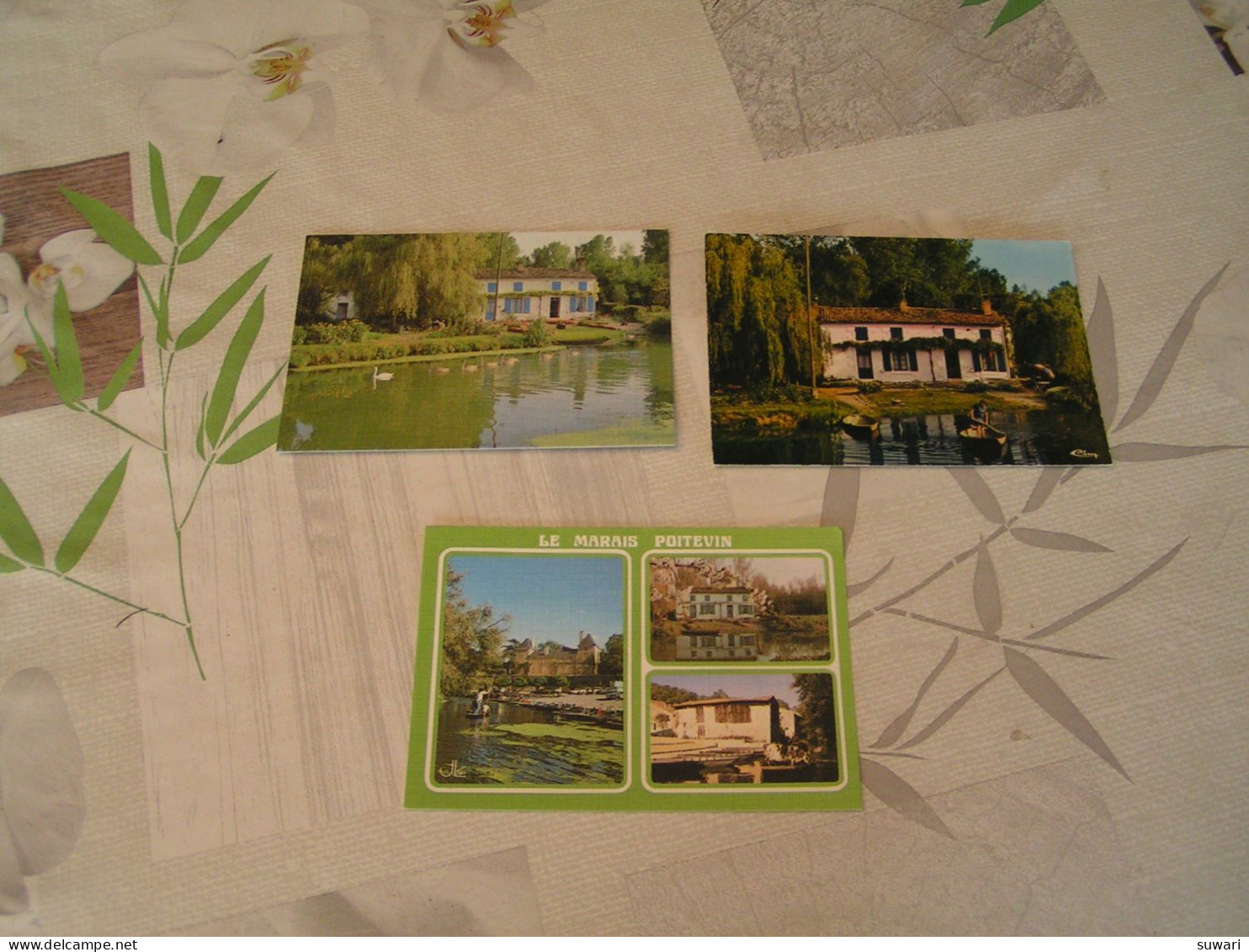 3 Cartes Marais Poitevin - La Venise Verte - Coulonges-sur-l'Autize