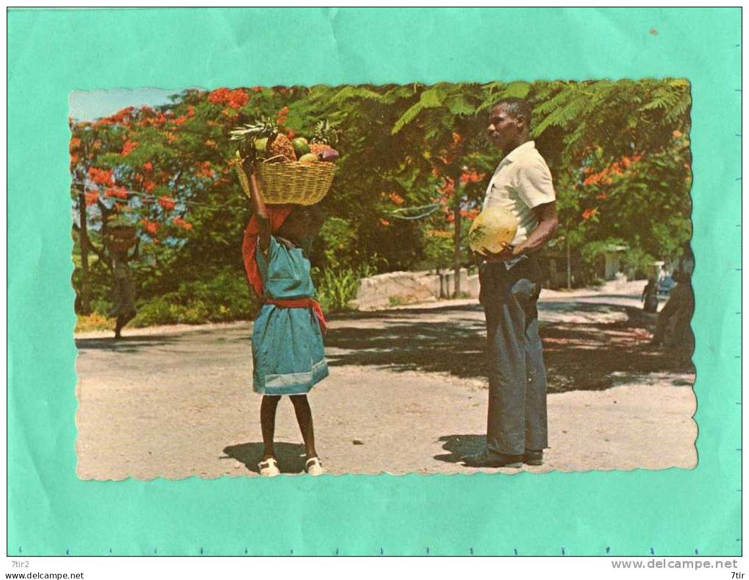 KENSCOFF HAITI MARCHANDE DE FRUIT - Repubblica Dominicana