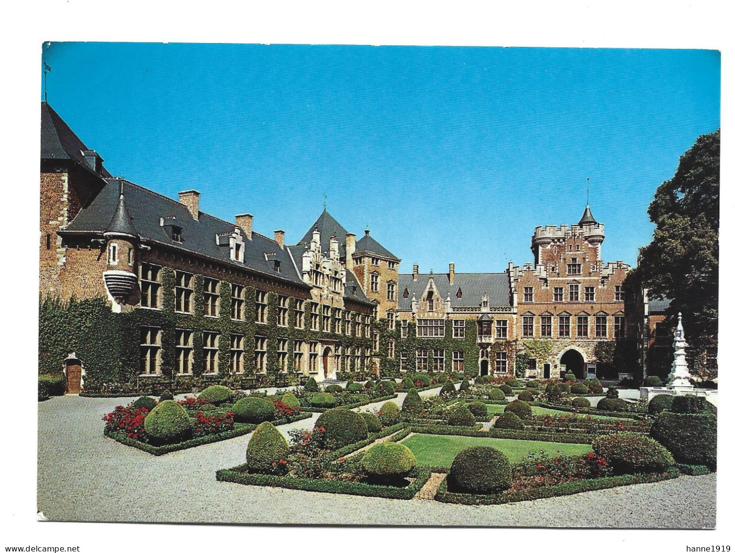 Lennik Gaasbeek Chateau Kasteel Foto Prentkaart Htje - Lennik