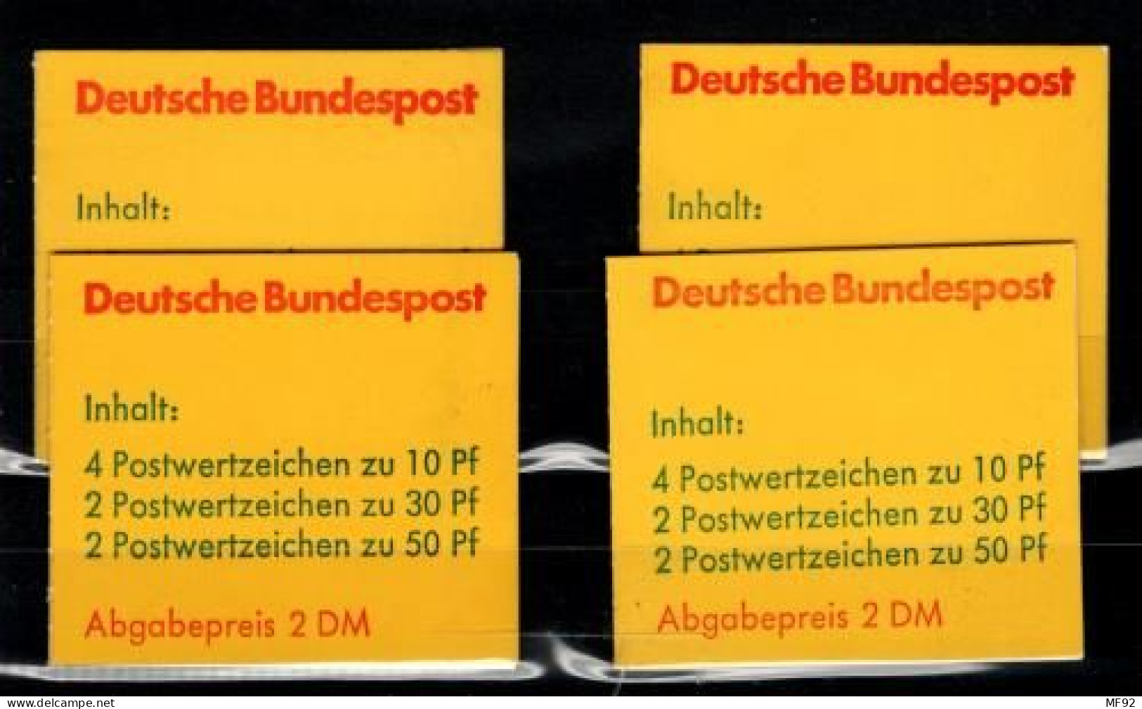 Alemania Federal Carnet Nº 877b. - Otros & Sin Clasificación