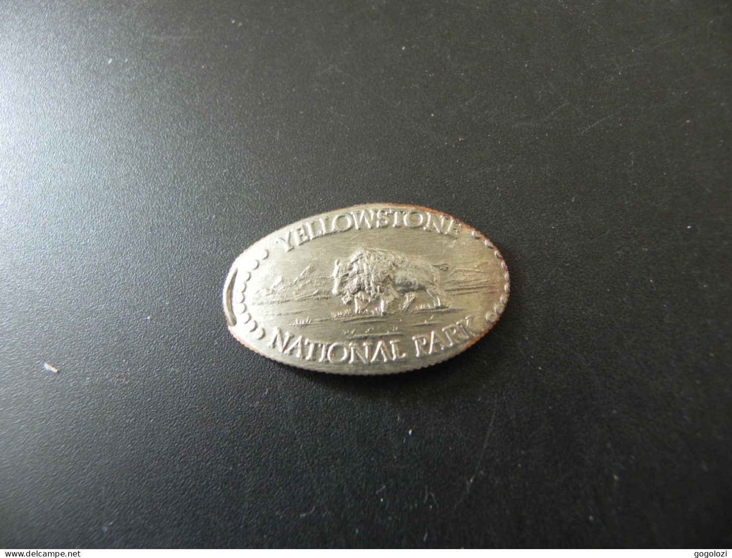 Jeton Token - Elongated Cent - USA - Yellowstone National Park - Souvenir-Medaille (elongated Coins)