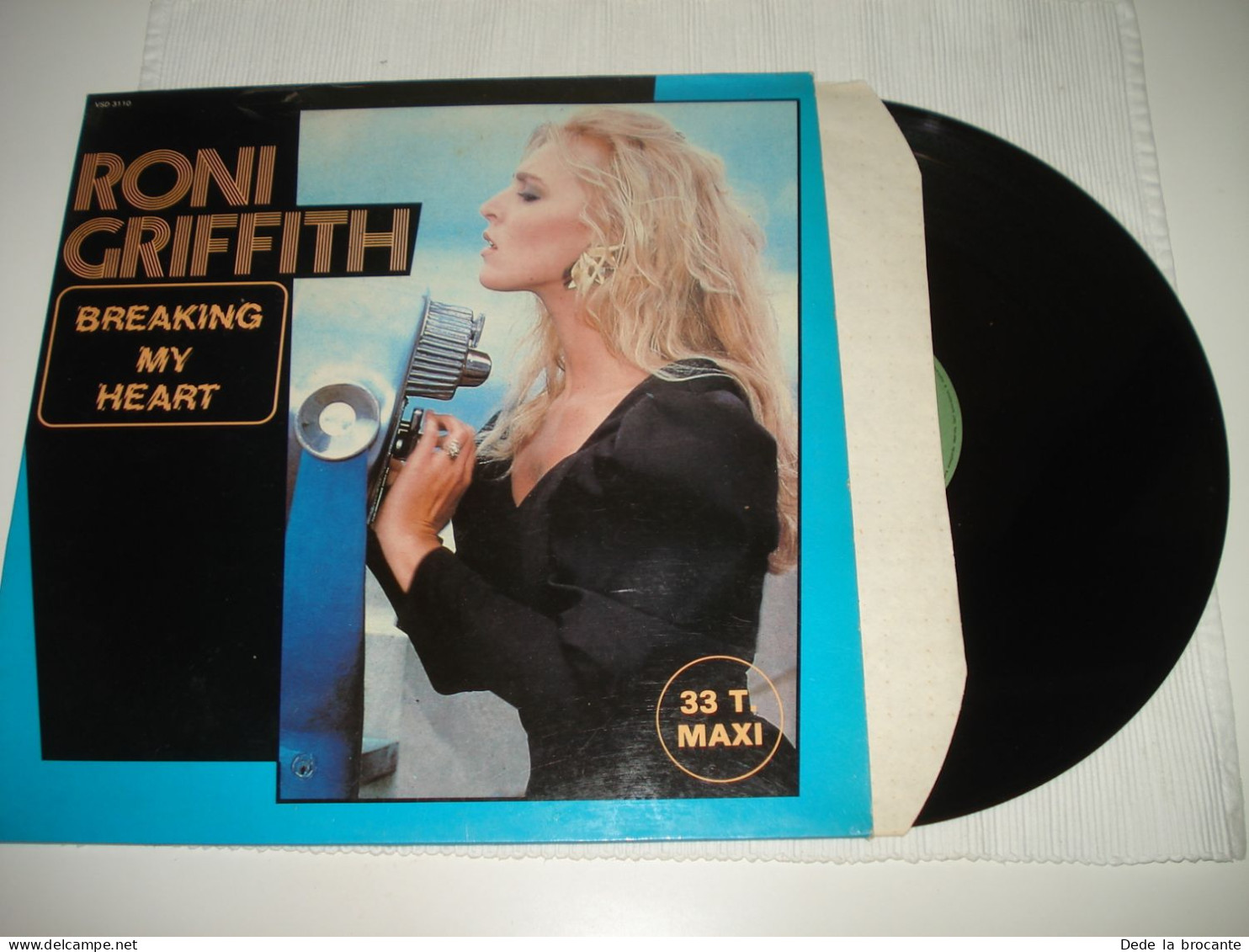 B8 / Roni Griffith – Breaking My Heart - Maxi Single 33T - VSD 3110 - FR - 1983 - Formati Speciali