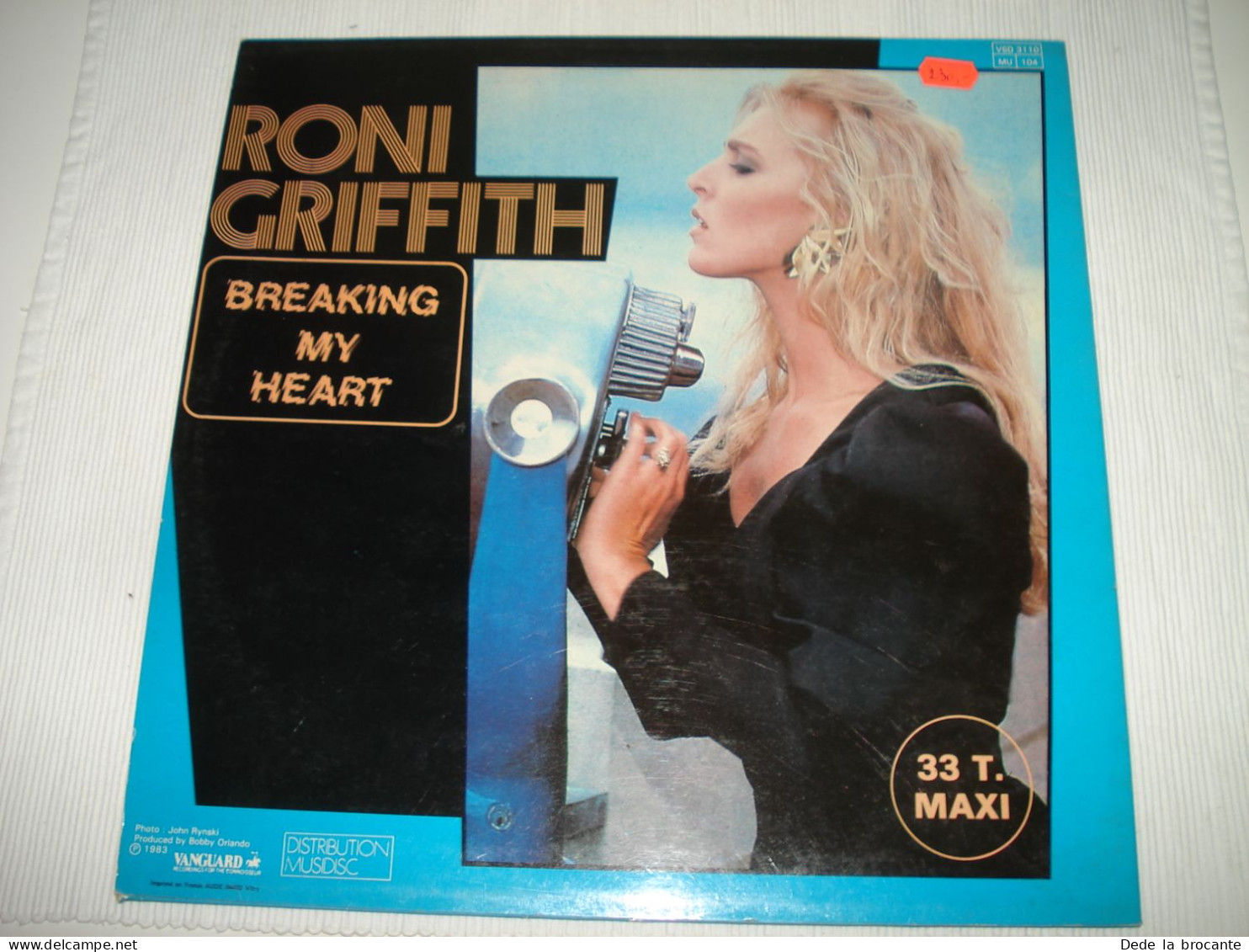 B8 / Roni Griffith – Breaking My Heart - Maxi Single 33T - VSD 3110 - FR - 1983 - Formati Speciali