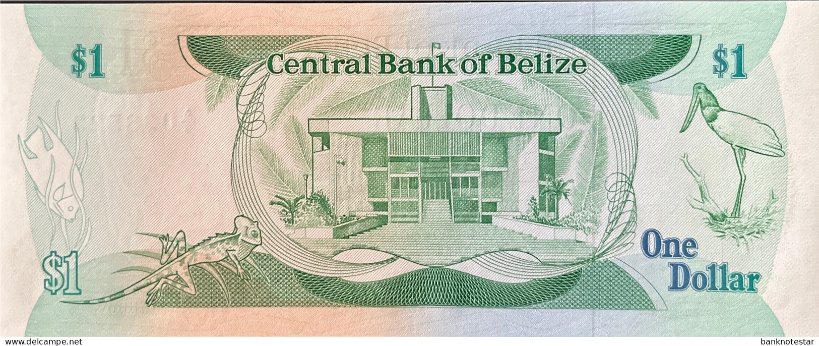 Belize 1 Dollar, P-43 (01.07.1983) - UNC - Belice