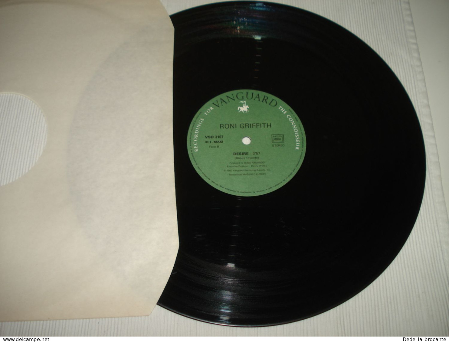B8 / Roni Griffith – Breakin' Up  Desir - Maxi Single 33T - VSD 3107 - FR - 1982 - Formati Speciali