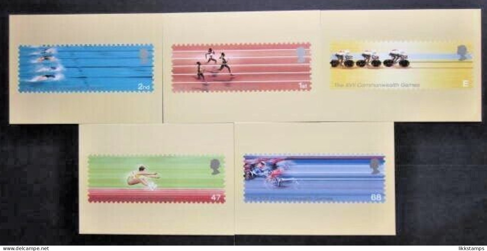 2002 THE 17th COMMONWEALTH GAMES P.H.Q. CARDS UNUSED, ISSUE No. 243 (A) #01700 - Carte PHQ