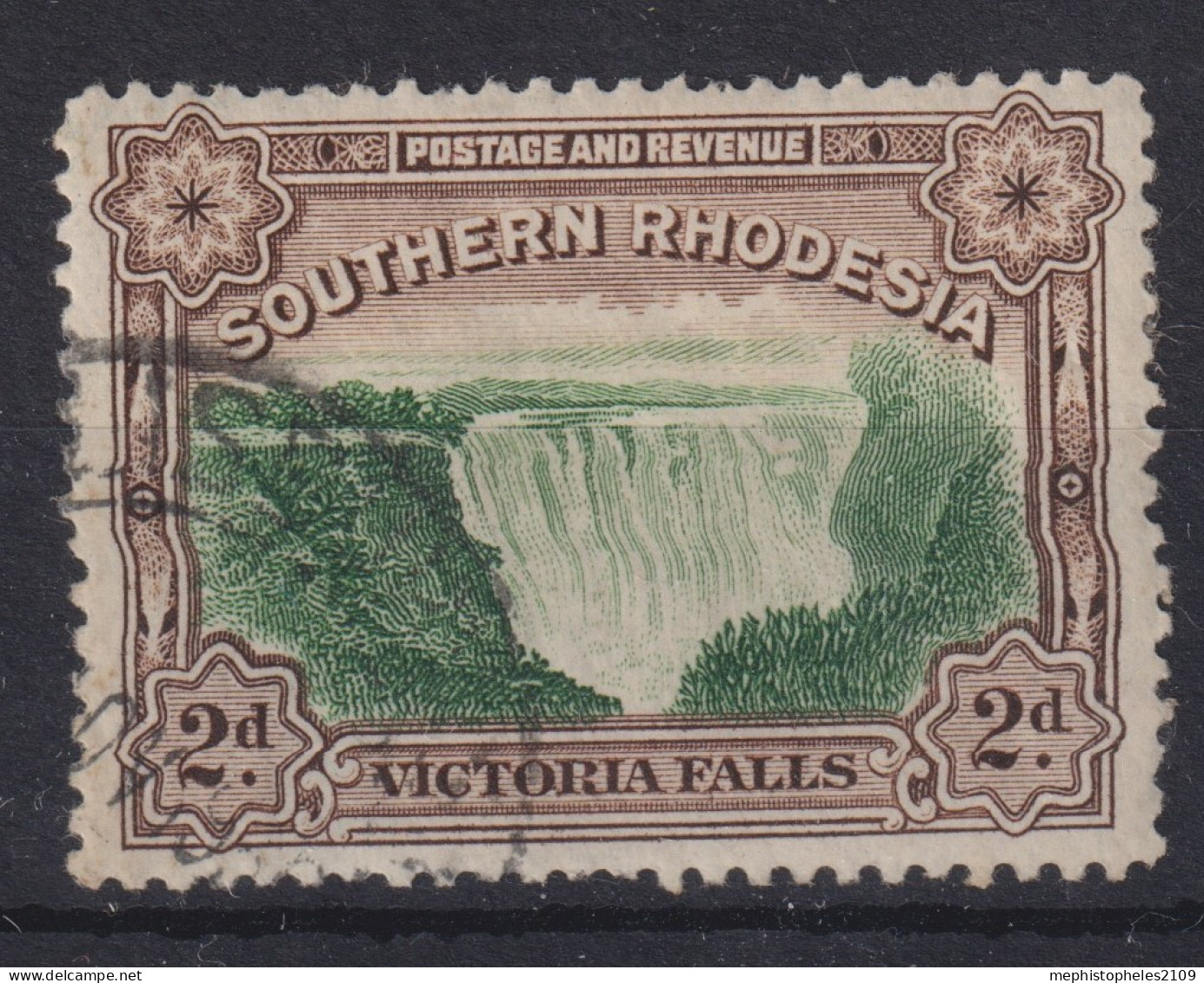 SOUTHERN RHODESIA 1935-41 - Canceled - Sc# 37 - Southern Rhodesia (...-1964)