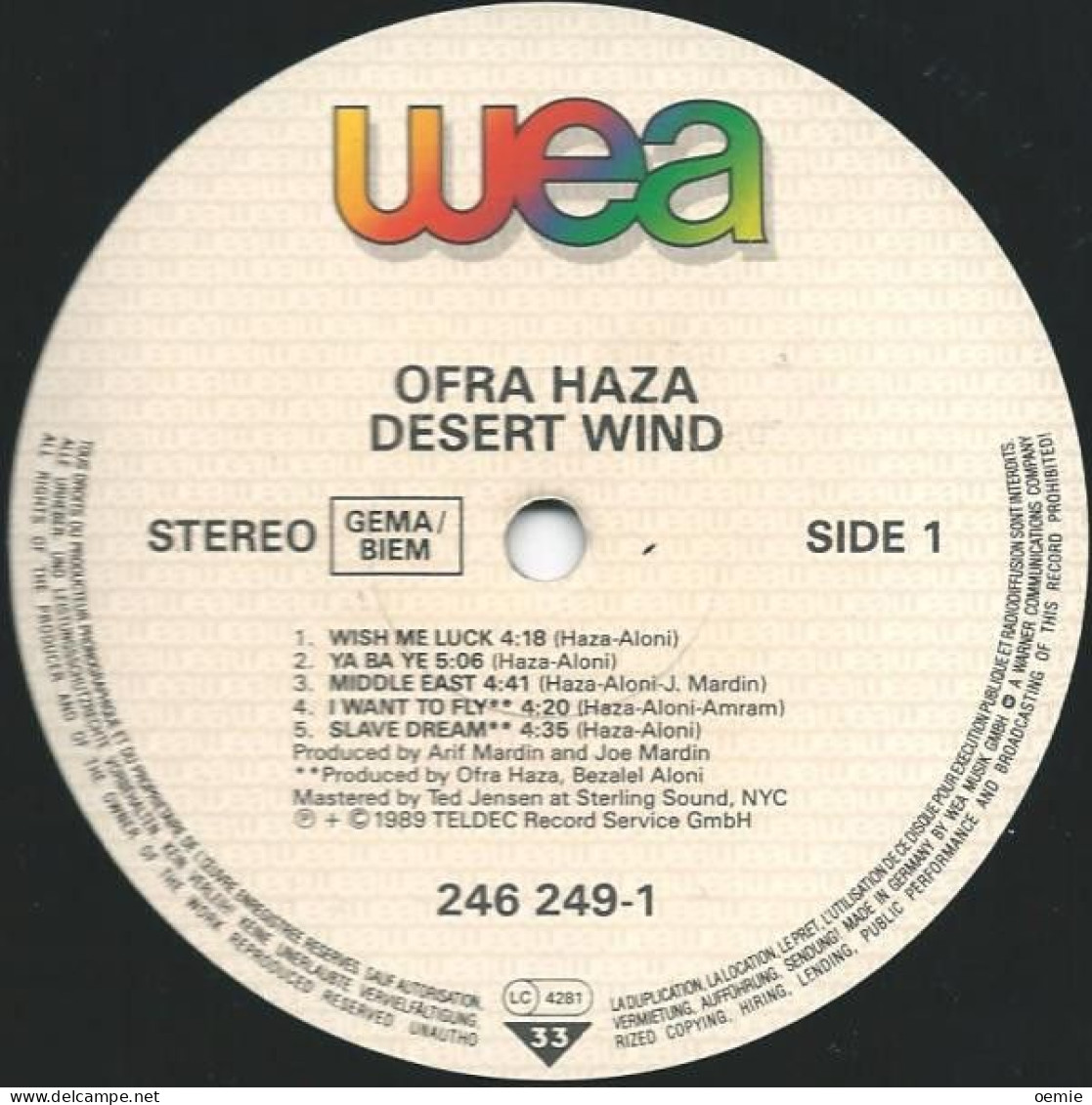 OFRA  HAZA  °  DESERT WIND - Dance, Techno & House