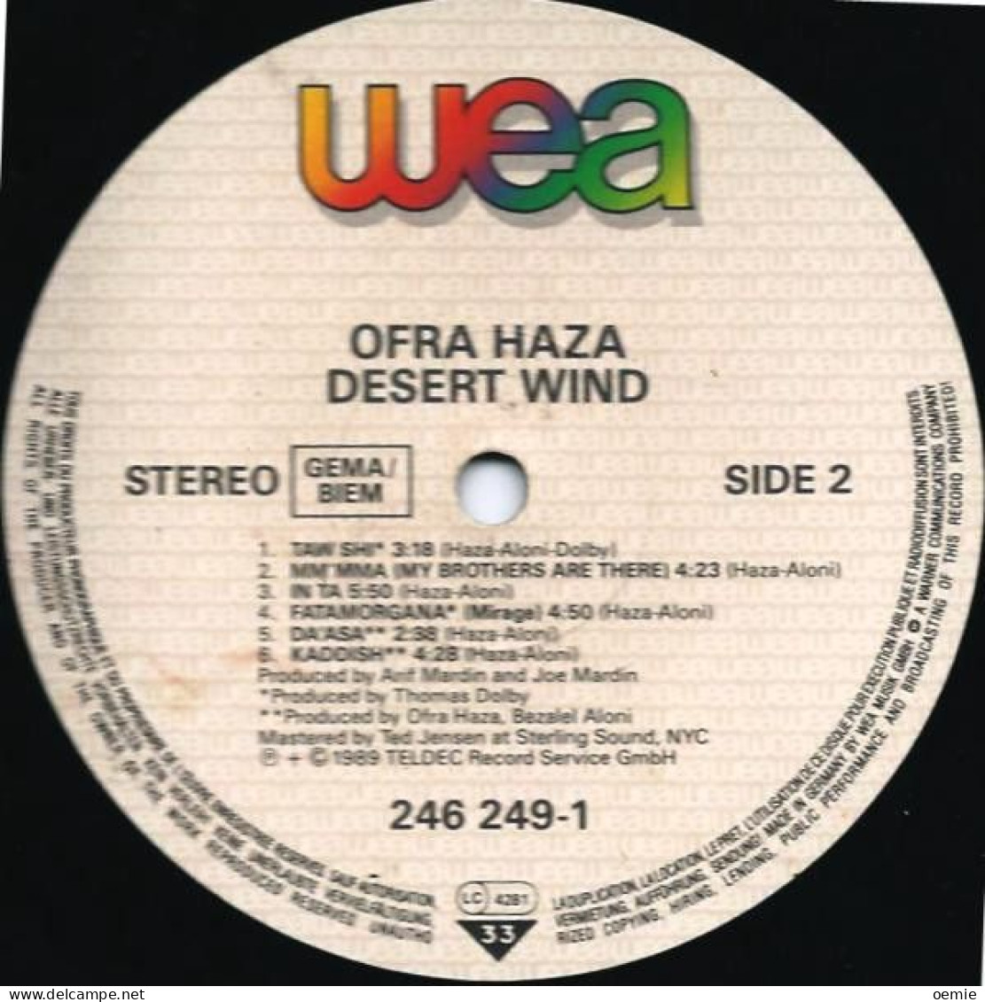 OFRA  HAZA  °  DESERT WIND - Dance, Techno & House