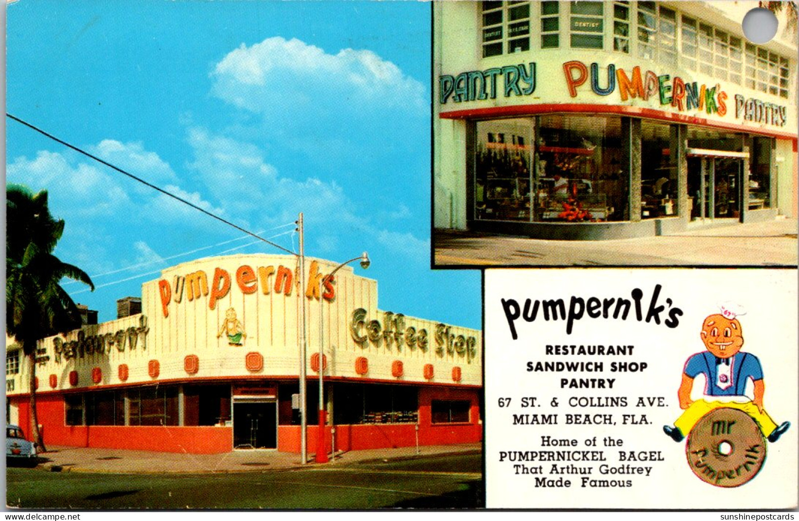 Florida Miami Beach Pumpernik's Restaurant & Sandwich Shop Pantry - Miami Beach