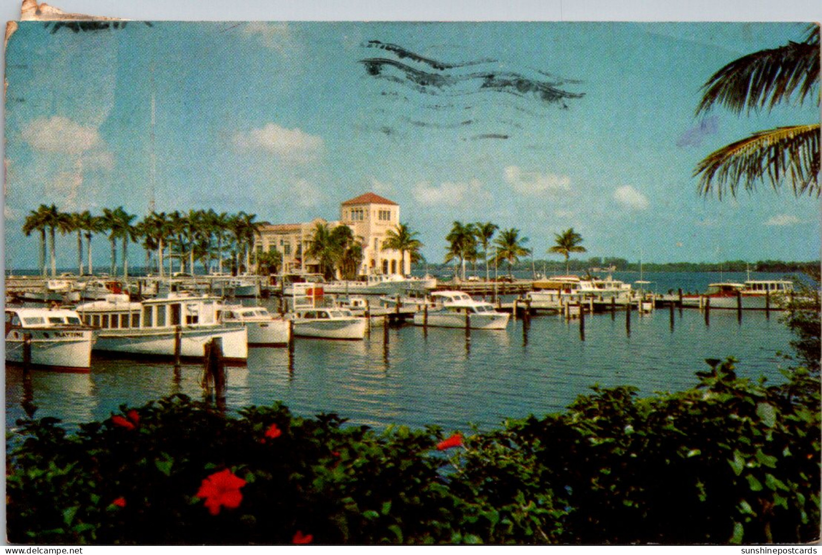 Florida Bradenton Memorial Pier And Yacht Basin 1964 - Bradenton