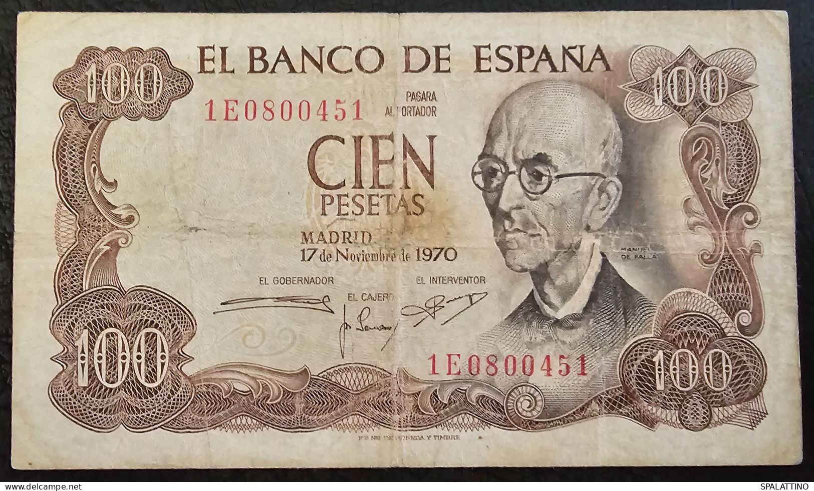 SPAIN- 100 PESETAS 1970. - 100 Pesetas