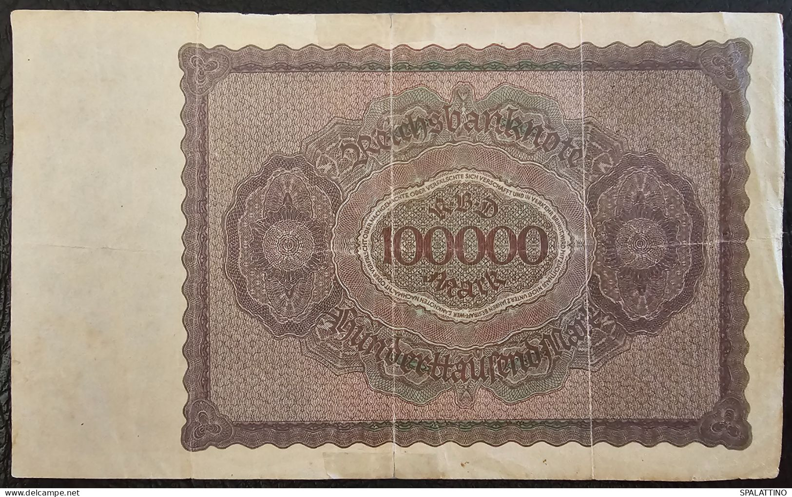 GERMANY- 100 000 MARK 1923. - 100.000 Mark