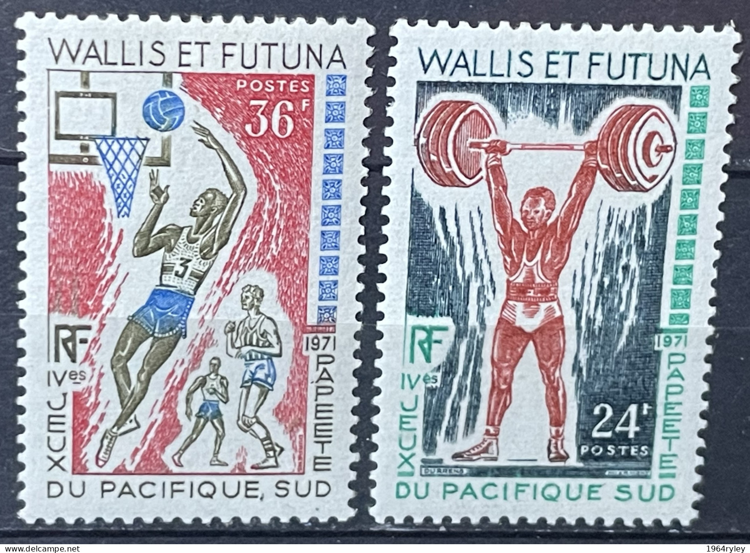 WALLIS & FUTUNA - MH* - 1971  # 230/231 - Ongebruikt