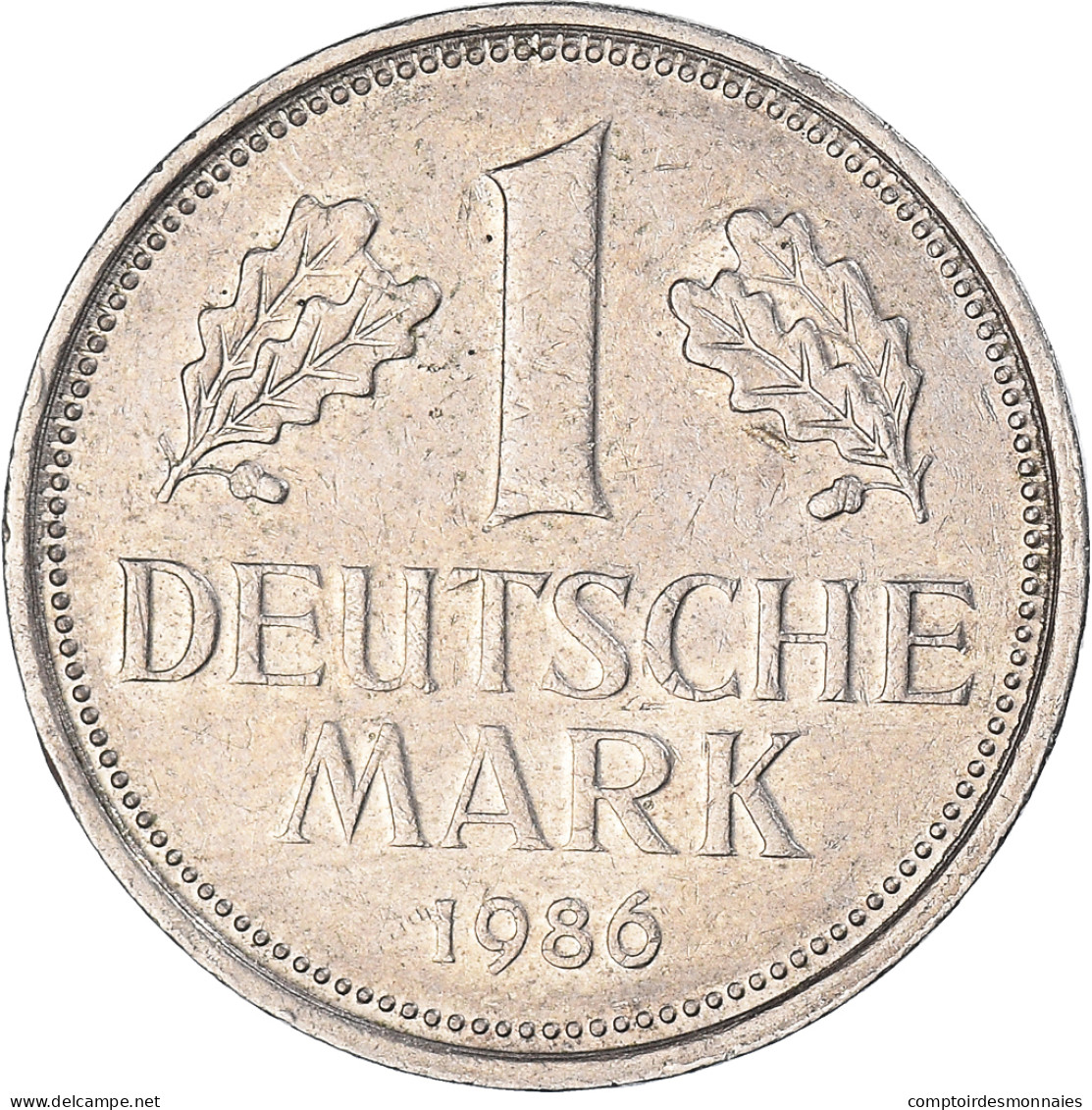 Monnaie, République Fédérale Allemande, Mark, 1986 - 1 Marco