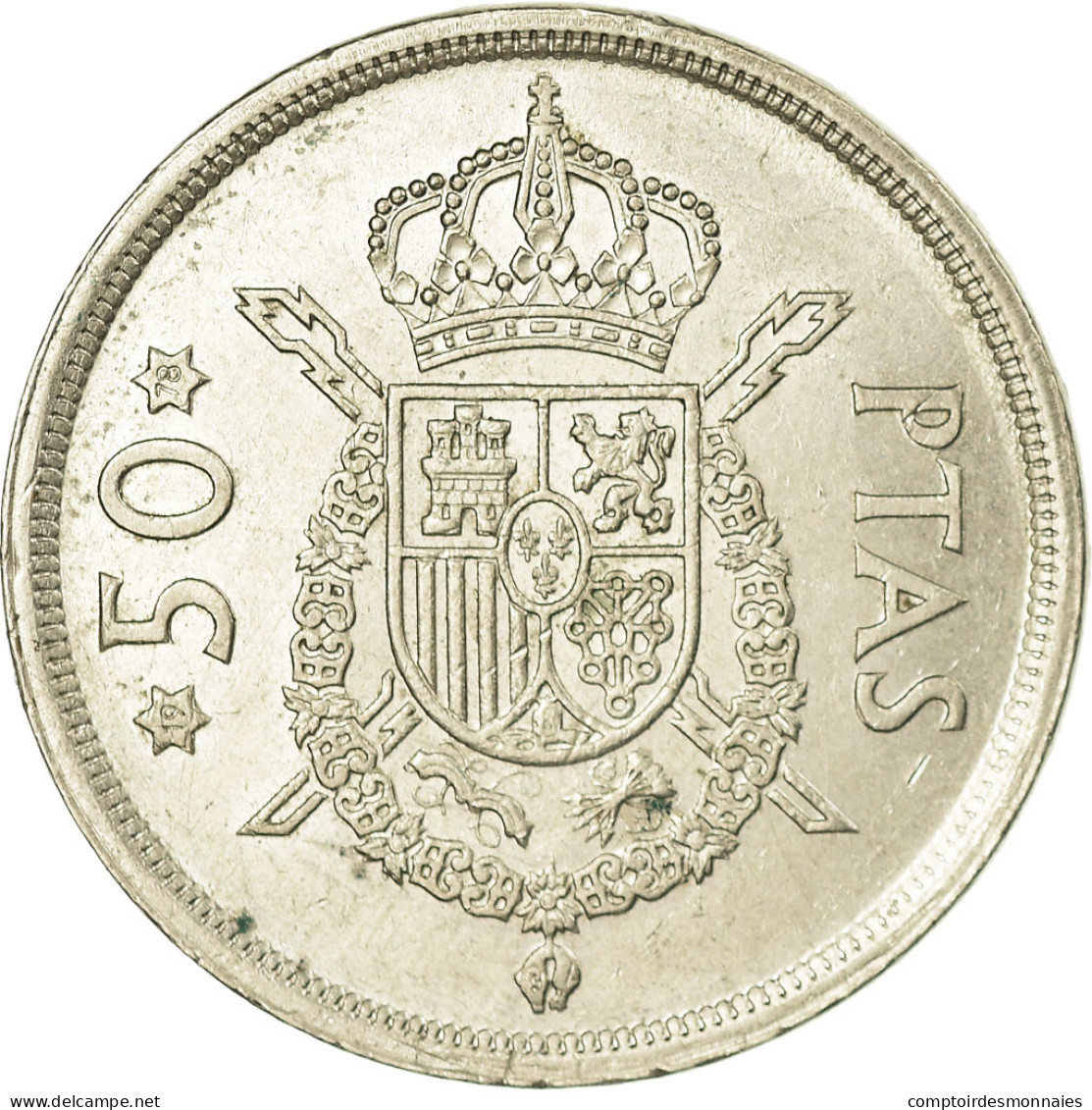 Monnaie, Espagne, Juan Carlos I, 50 Pesetas, 1978, TTB+, Copper-nickel, KM:809 - 50 Pesetas