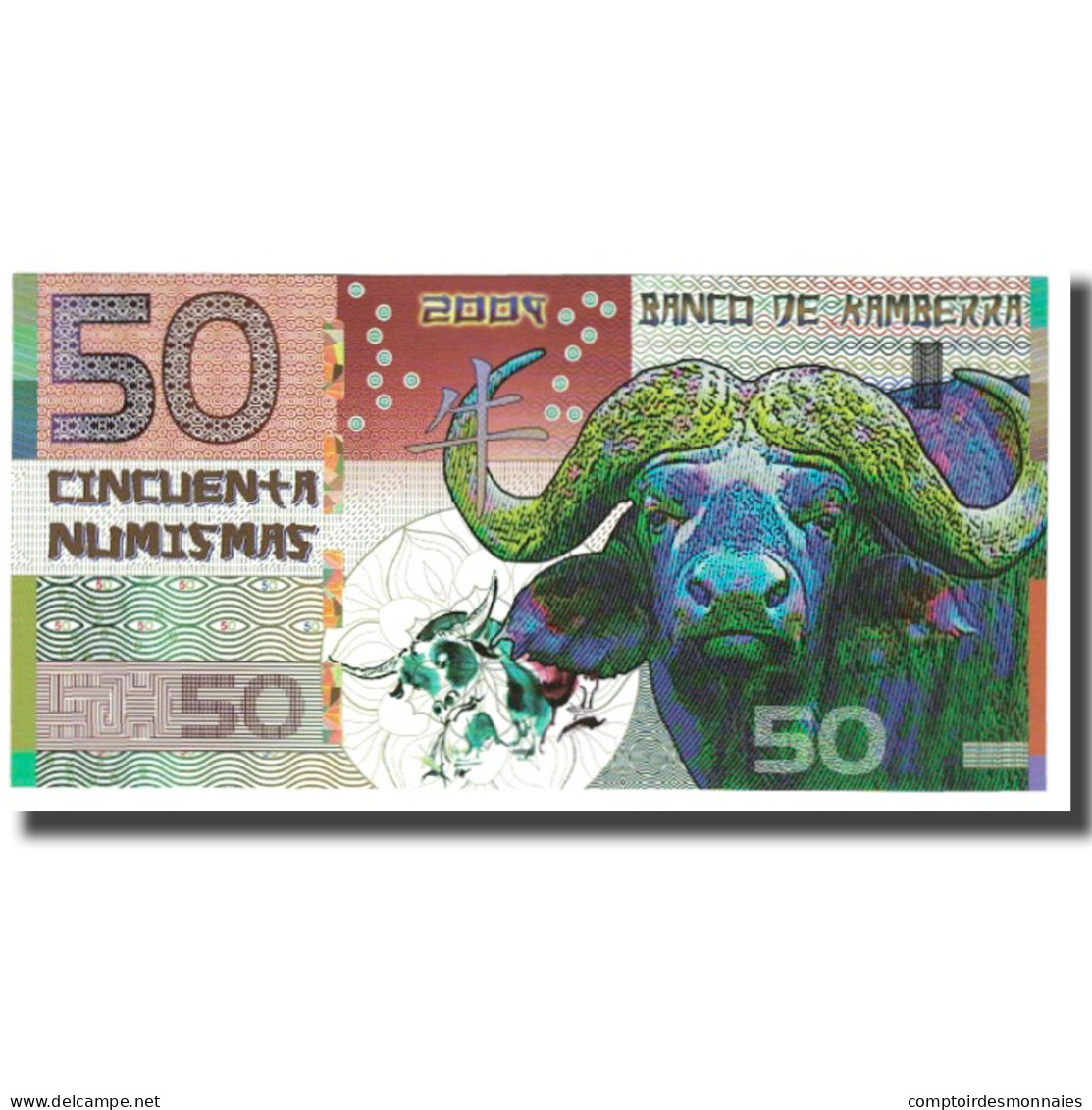 Billet, Australie, Billet Touristique, 2009, 50 NUMISMAS, NEUF - Finti & Campioni