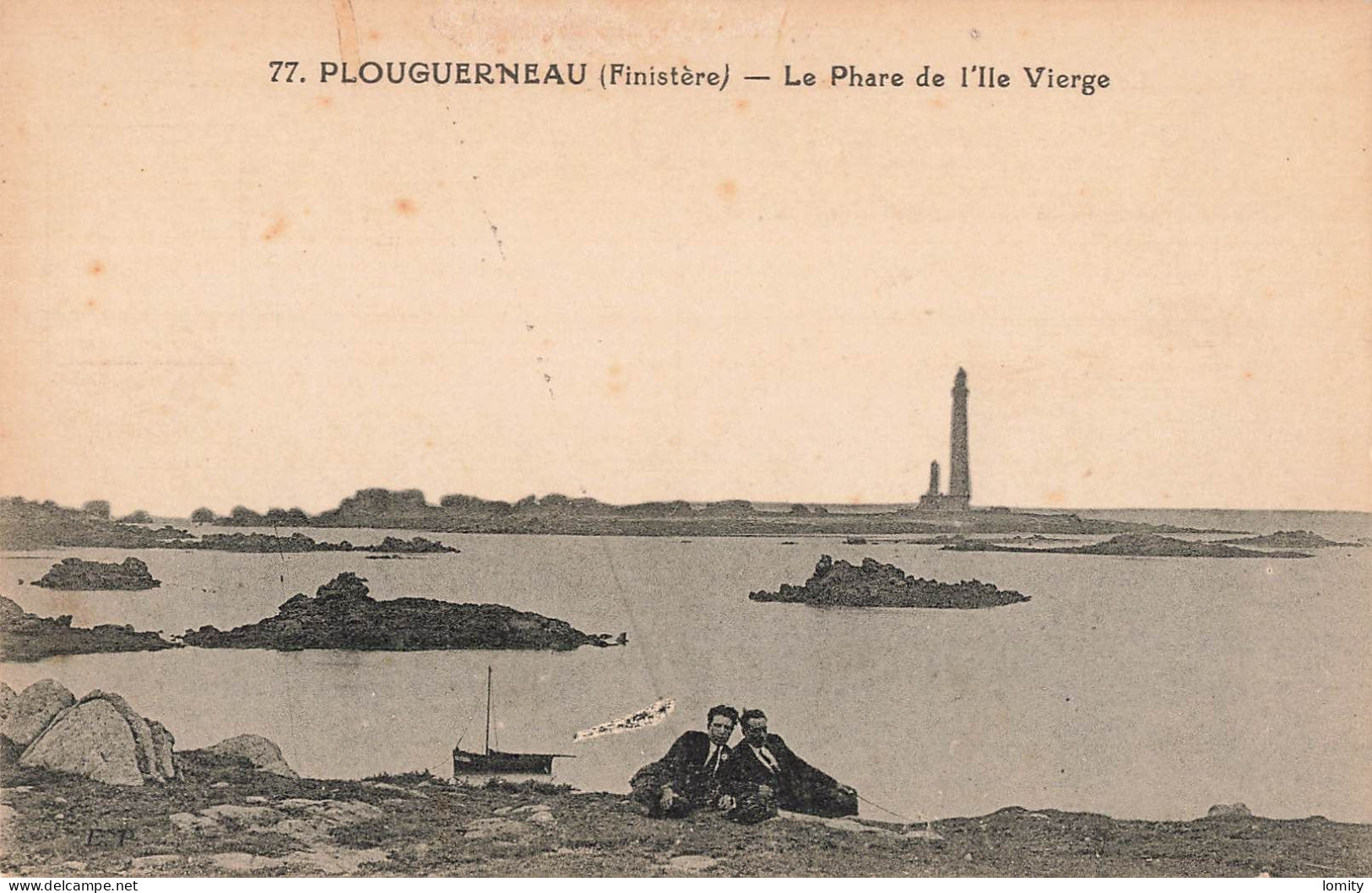 29 Plouguerneau Phare De L' Ile Vierge CPA - Plouguerneau