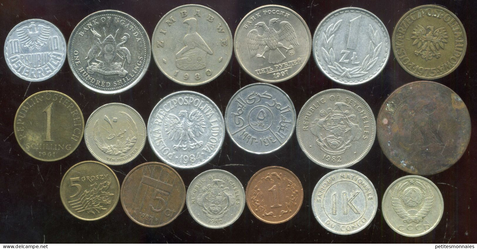 Lot De  18 Monnaies Du Monde   ( 240 ) - Lots & Kiloware - Coins