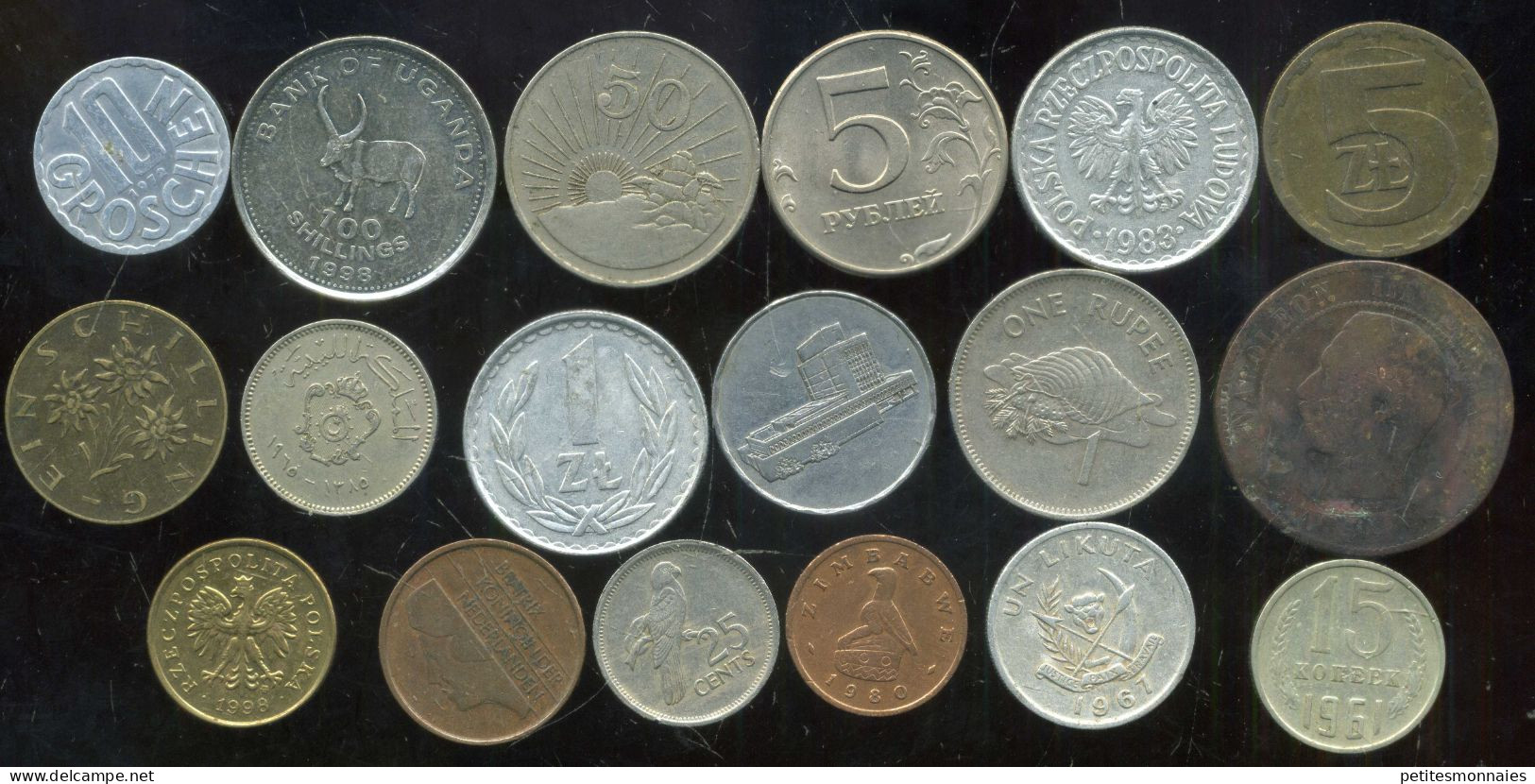 Lot De  18 Monnaies Du Monde   ( 240 ) - Mezclas - Monedas