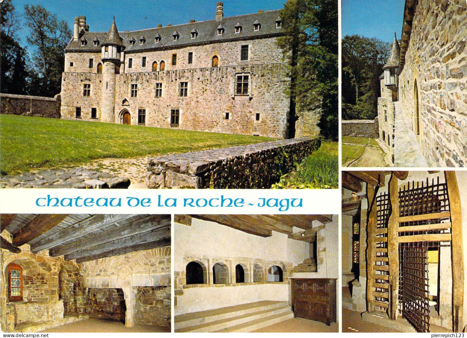 22 - Ploëzal Runan - Le Château De La Roche Jagu (XVe Siècle) - Multivues - Ploëzal