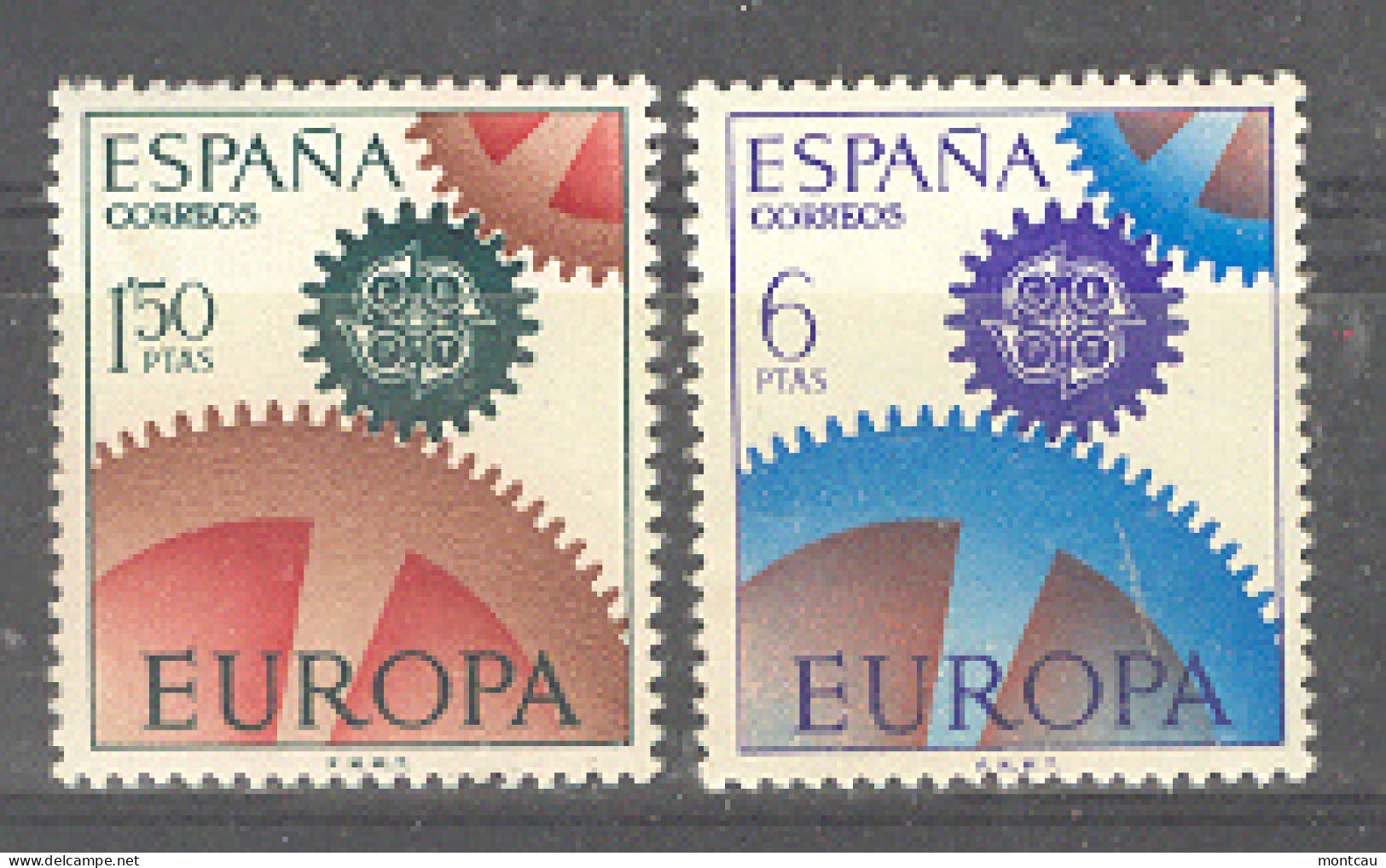 Spain 1967 - Europa Ed 1795-96 (**) - 1967