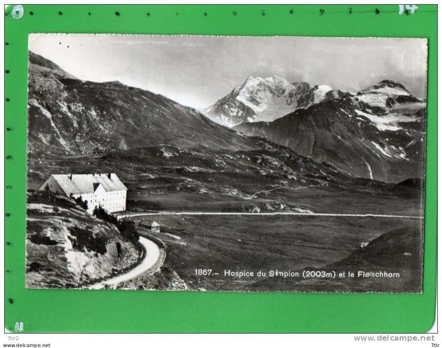 HOSPICE DU SIMPLON ET LE FLETSCHHORN - Horn