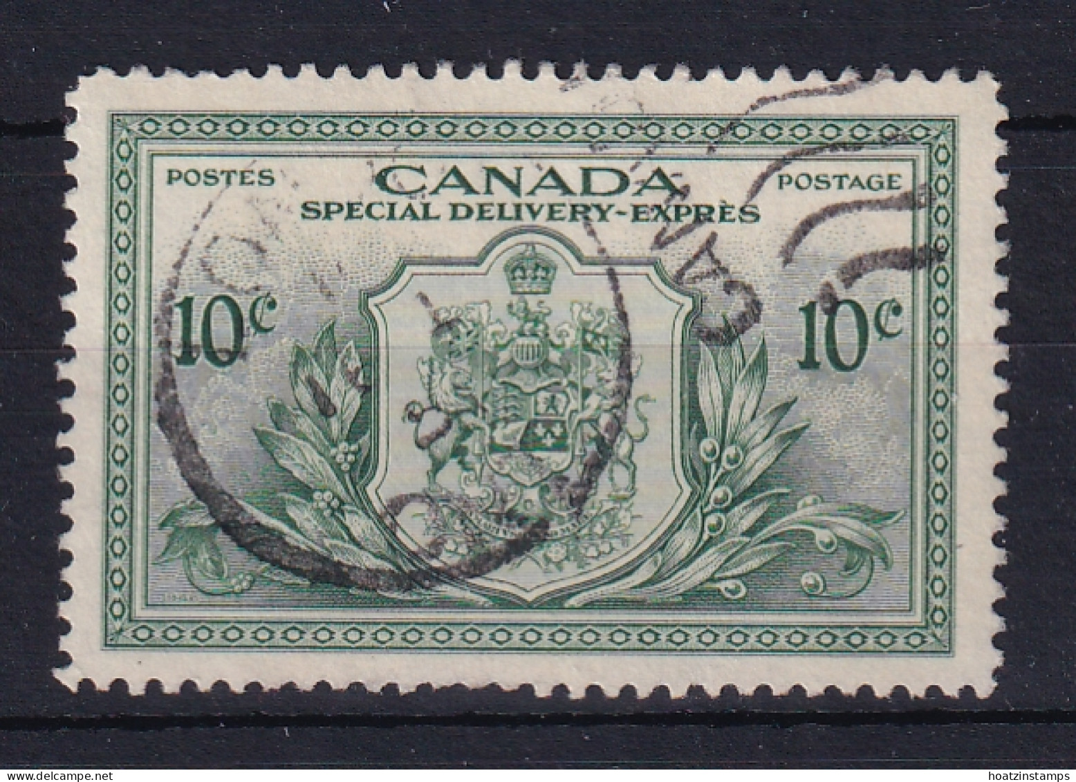 Canada: 1946   Special Delivery   SG S15    10c   Used - Special Delivery