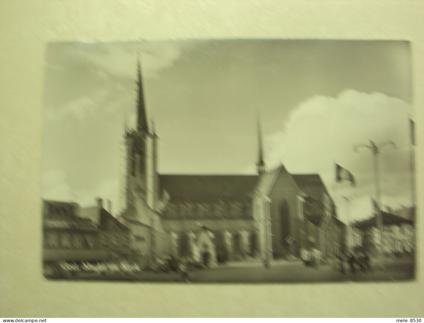 56427 - GEEL - MARKT EN KERK - ZIE 2 FOTO'S - Geel