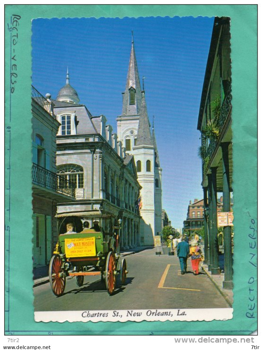 S LOUIS CATHEDRAL AND BALCONIES NEW ORLEANS - New Orleans