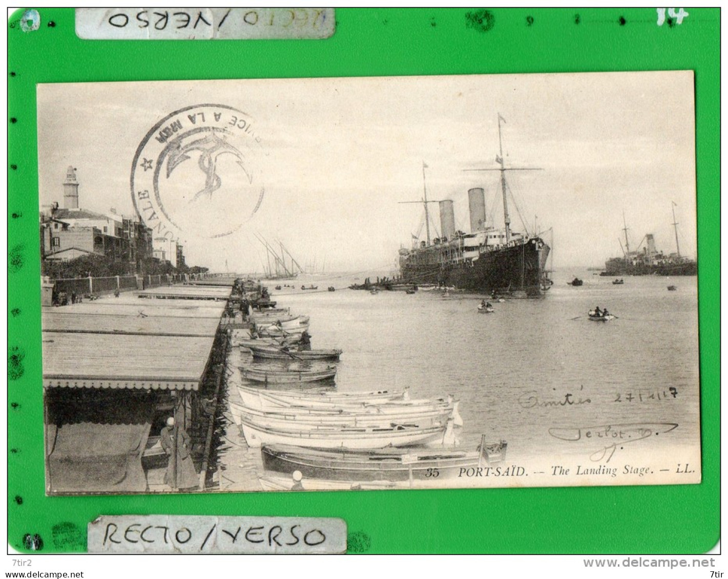 PORT SAID THE LANDING STAGE - Port-Saïd