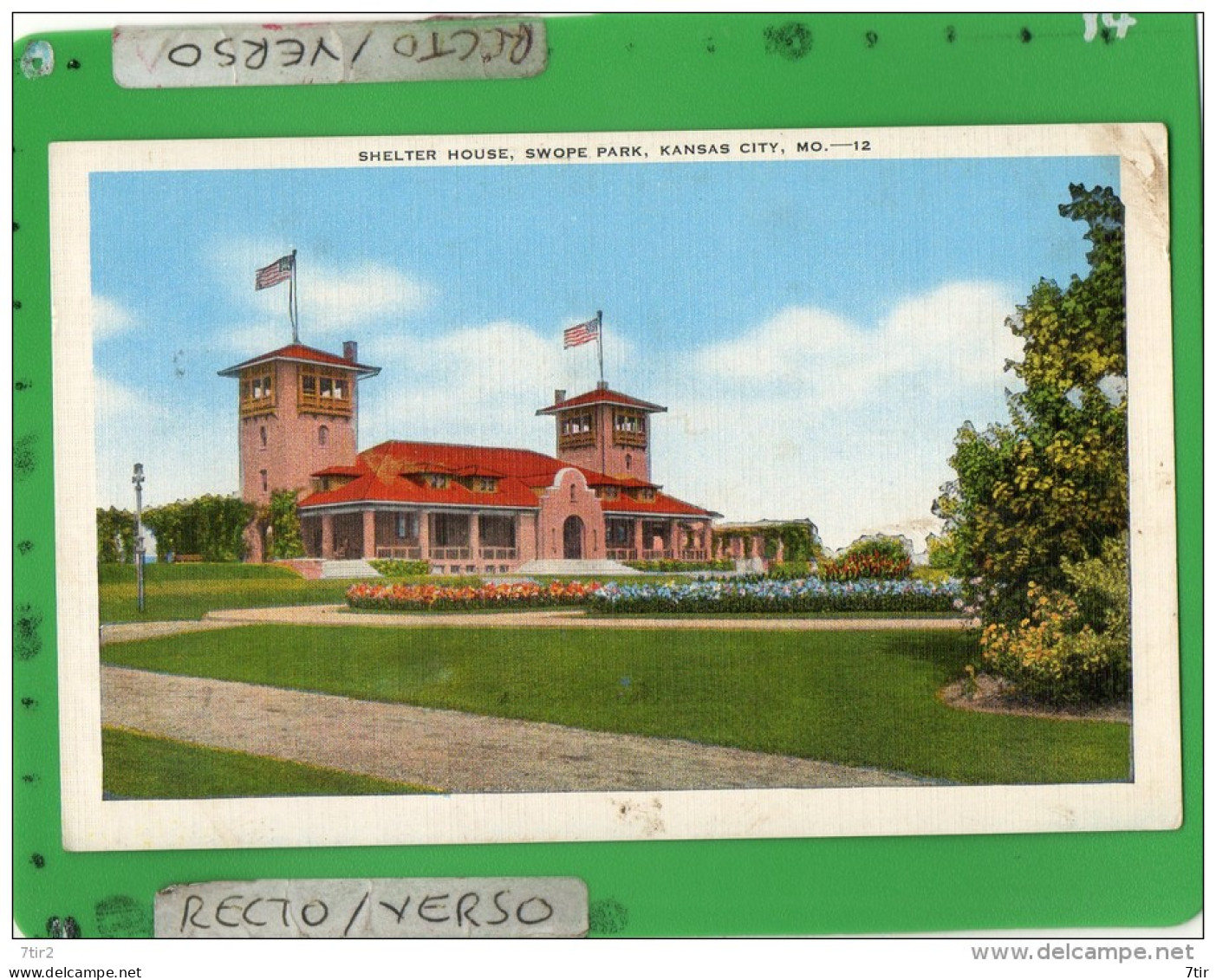 KANSAS CITY SHELTER HOUSE SWOPE PARK - Kansas City – Kansas