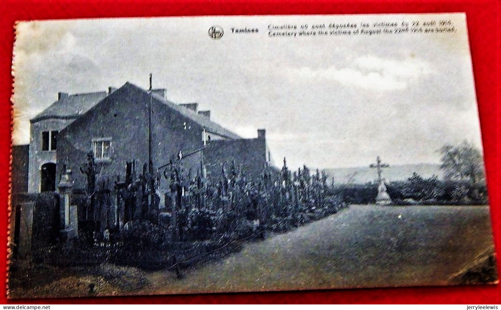 TAMINES  -  Cimetière Où Sont Déposées Les Victimes  Du 22 Aout 1914 - Sambreville